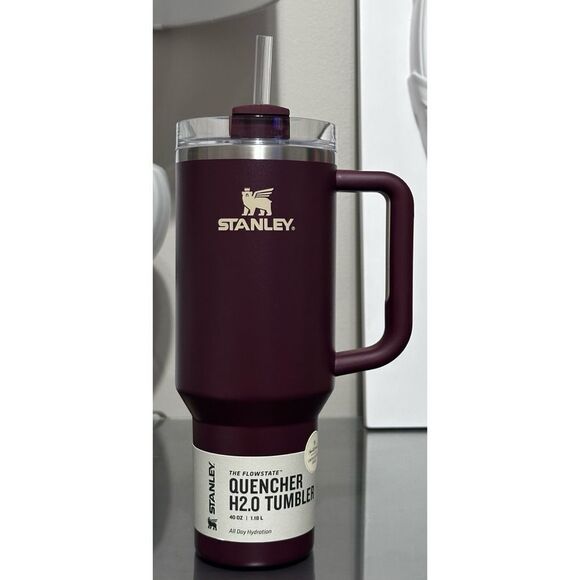 Stanley Quencher H2.0 FlowState Tumbler 40oz, CABERNET RED - Picture 1 of 4